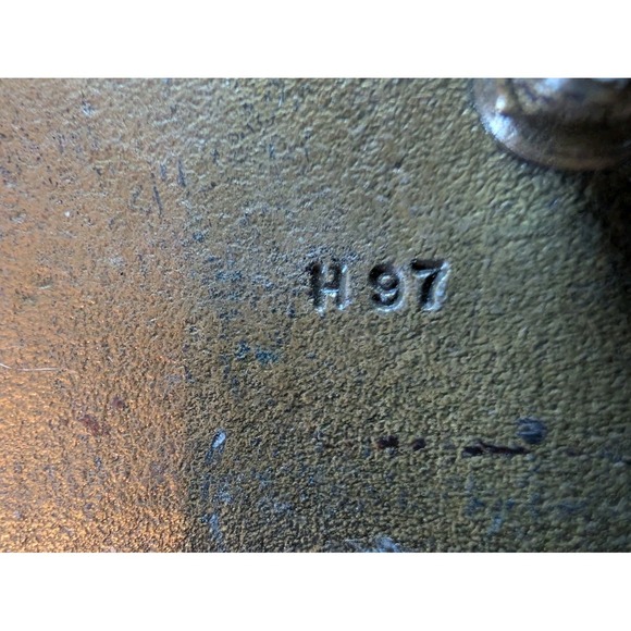 Indiana Metal Western Coyote Wolf Howl Moon Mountain Belt Buckle Vintage 1976 - Picture 6 of 6